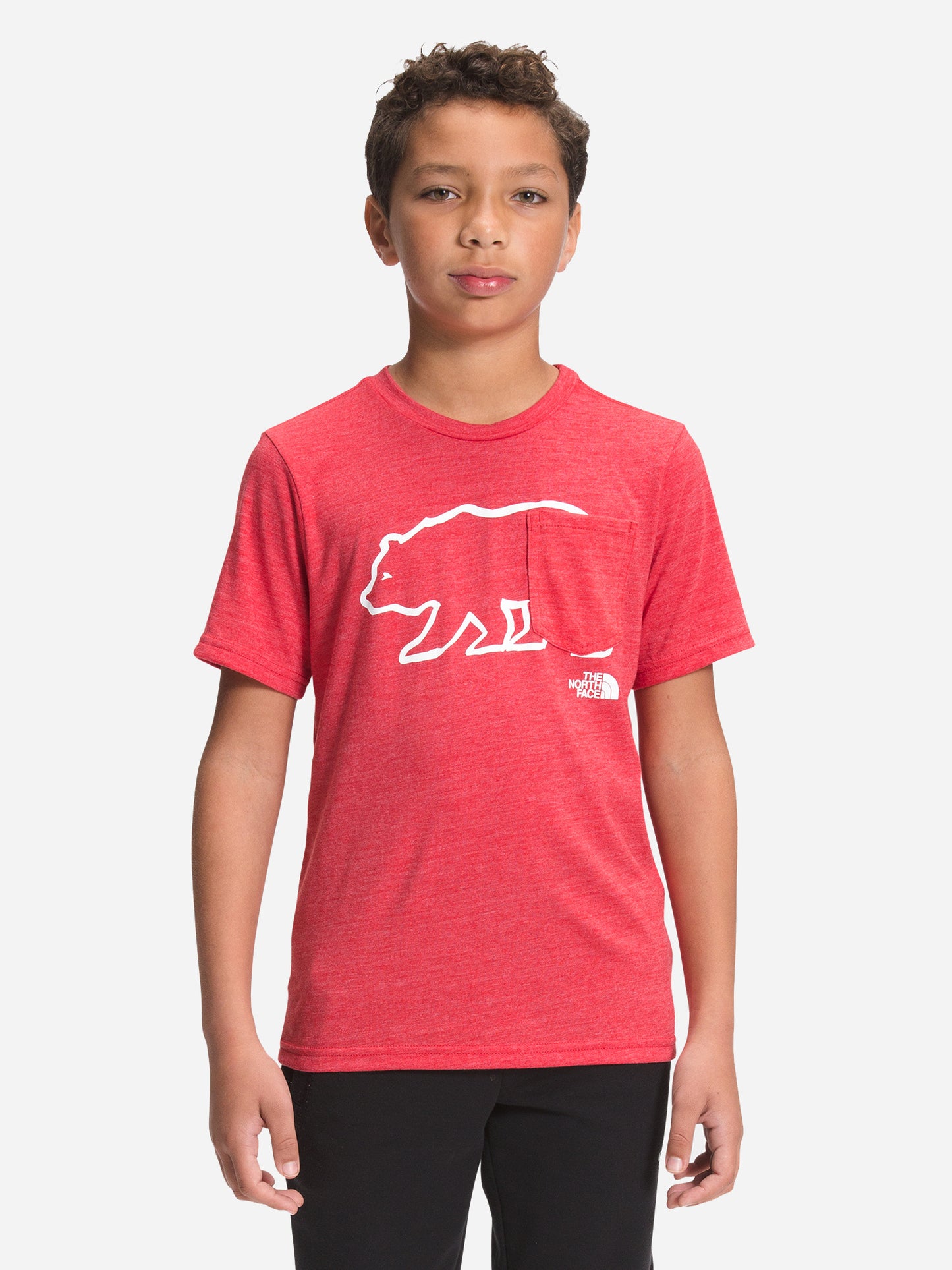 The North Face Kids' Short Sleeve Tri-Blend T-Shirt - Saint Bernard