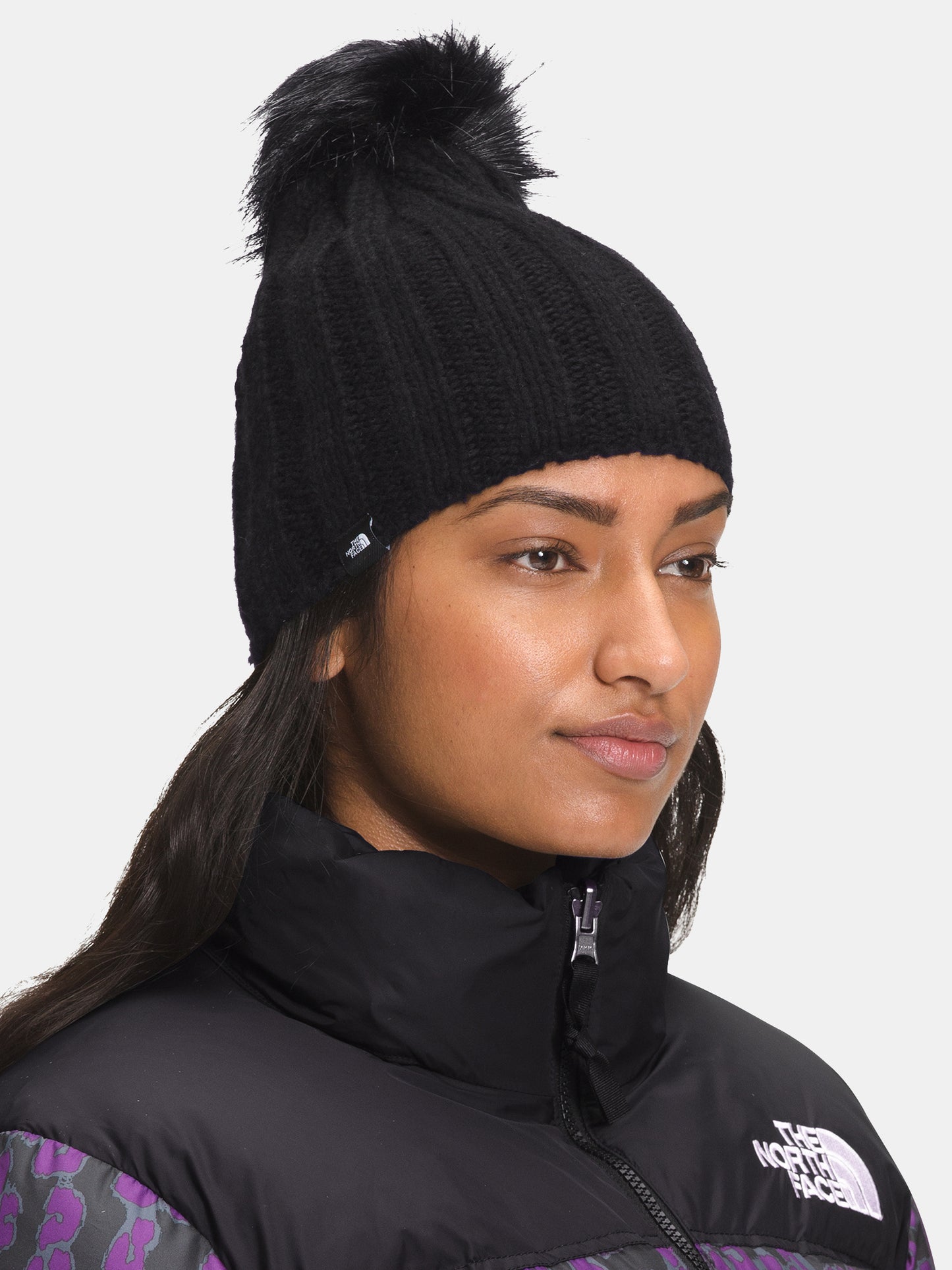 The North Face Women's Oh-Mega Fur Pom Beanie - Saint Bernard
