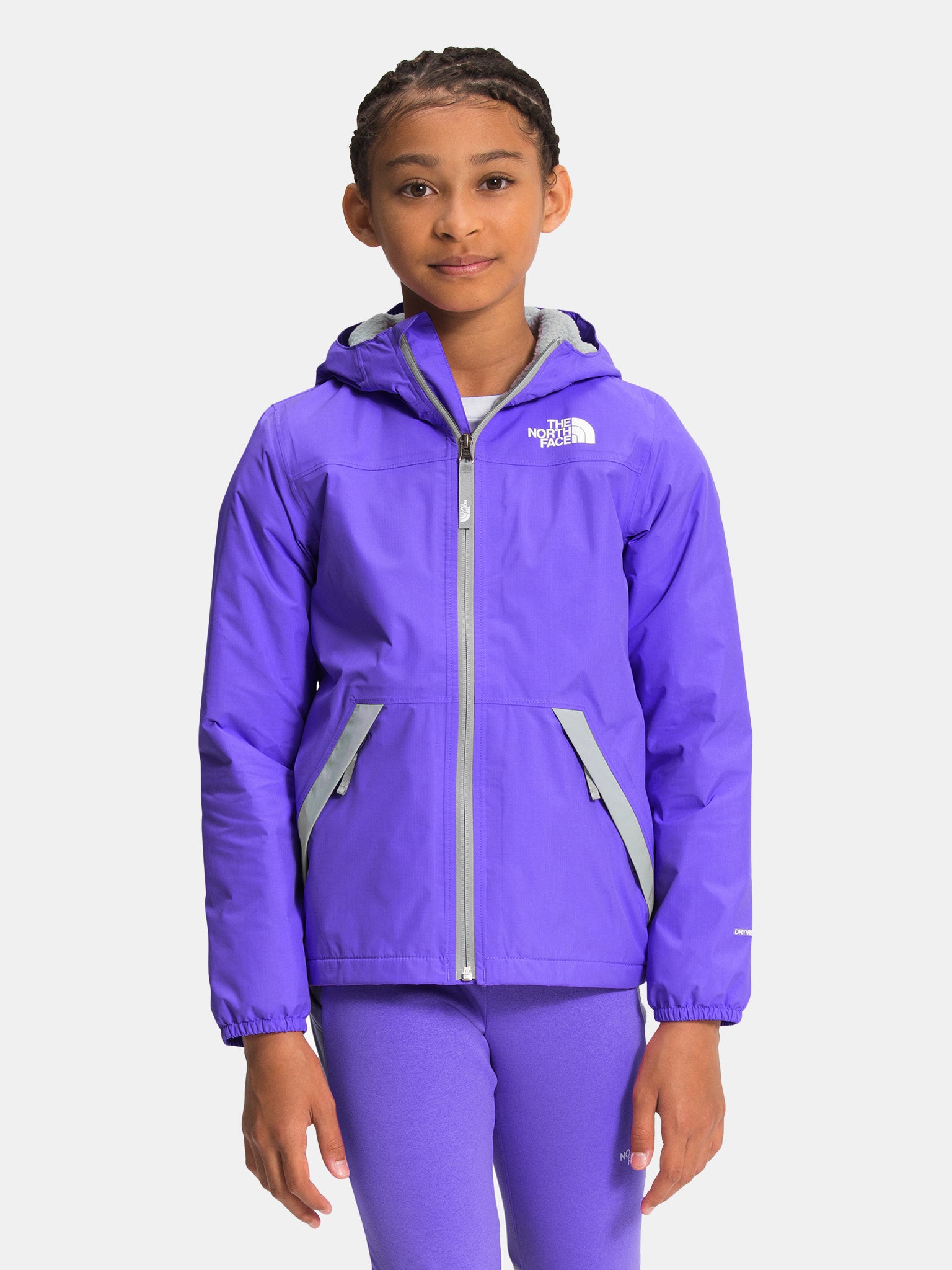 The North Face Girls’ Warm Storm Rain Jacket - Saint Bernard