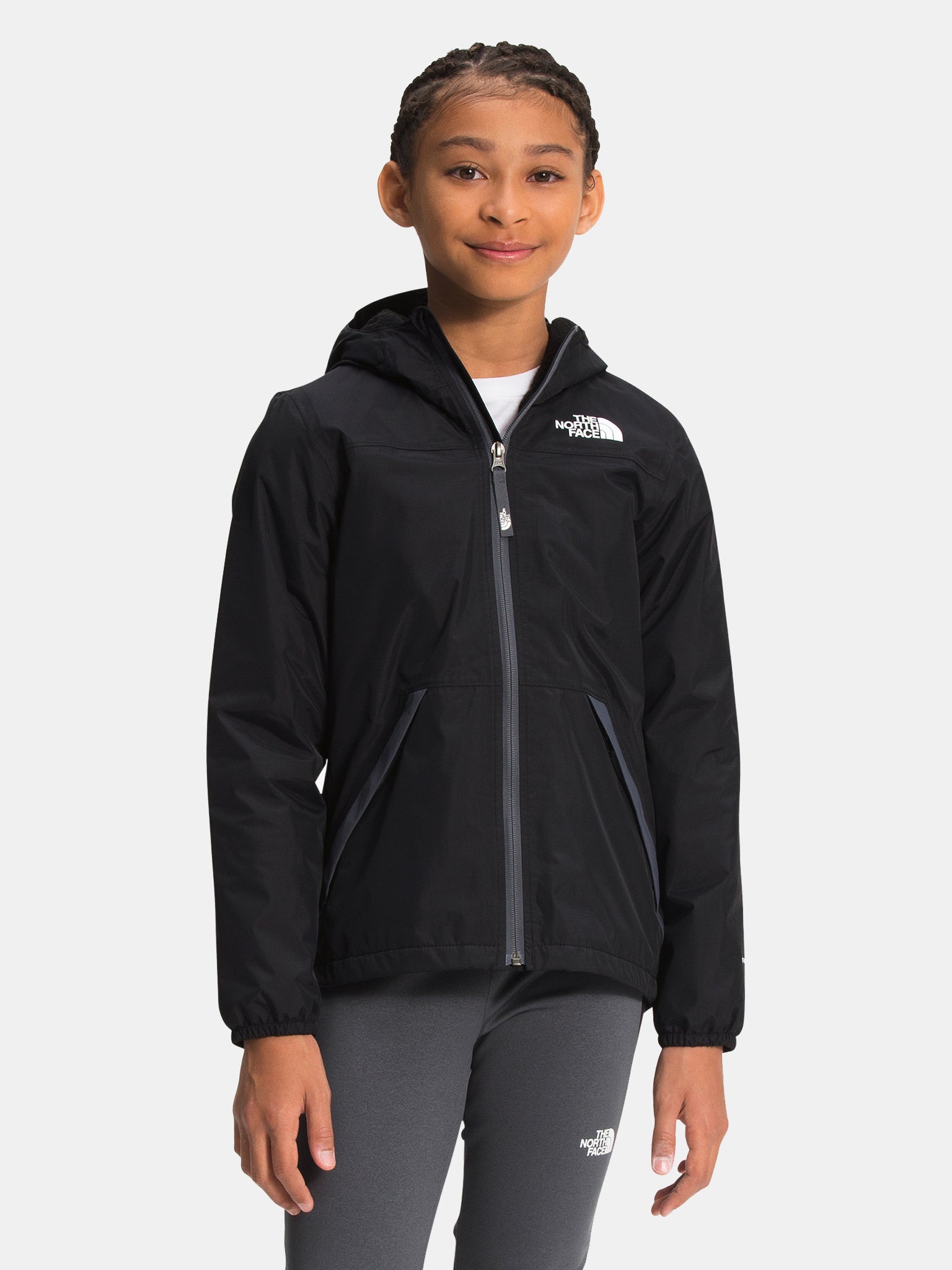 The North Face Girls’ Warm Storm Rain Jacket - Saint Bernard