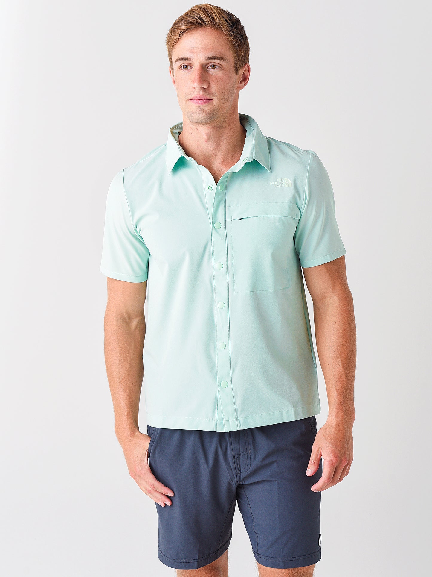 The North Face Men's First Trail UPF Short Sleeve Shirt - Saint Bernard