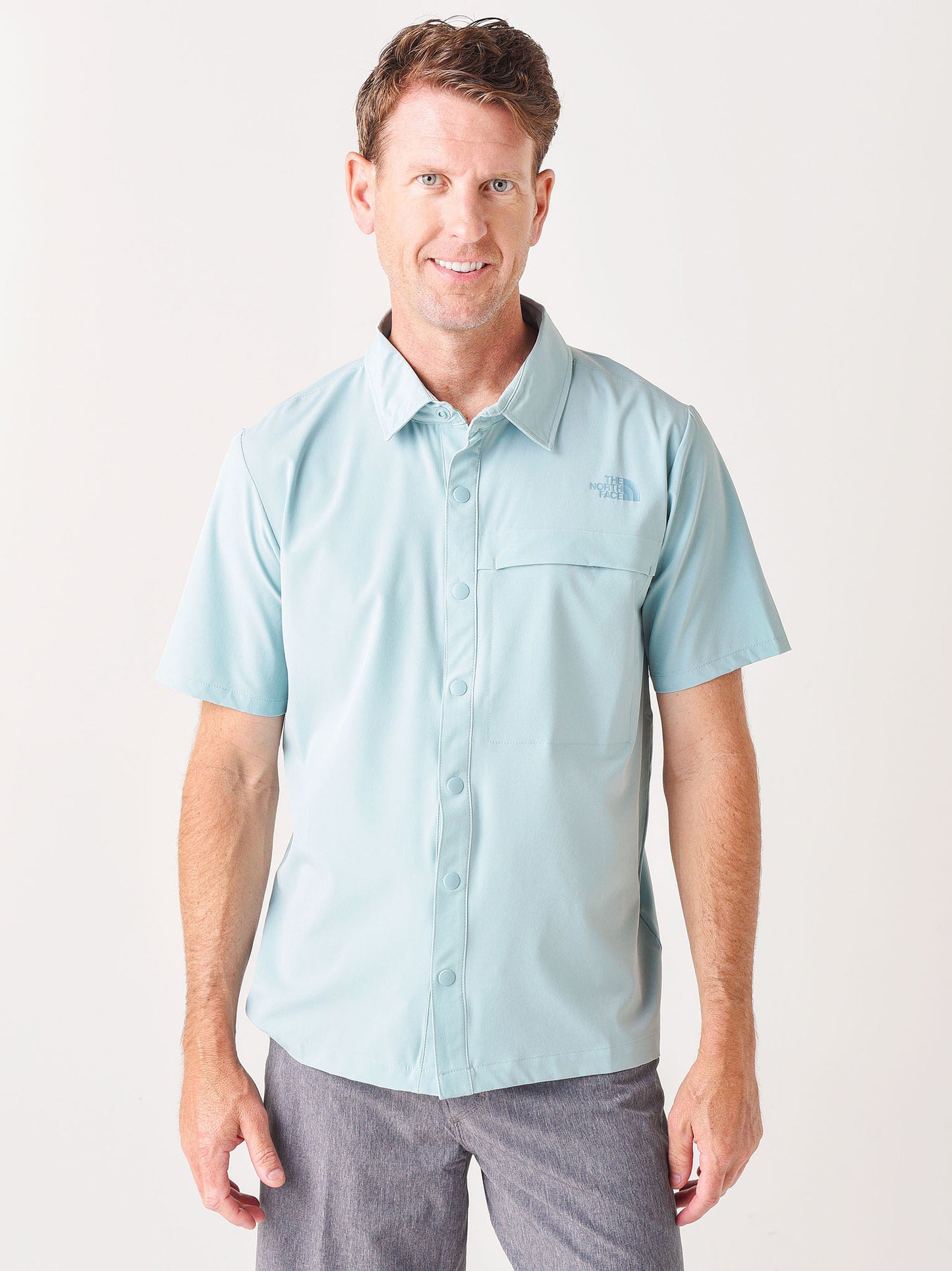 The North Face Men's First Trail UPF Short Sleeve Shirt - Saint Bernard