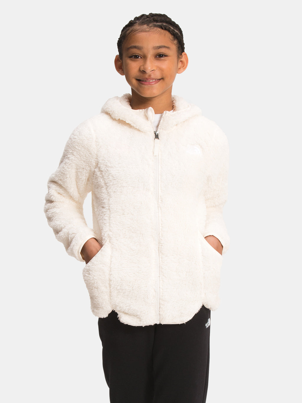 The North Face Girls’ Suave Oso Hooded Full Zip Jacket - Saint Bernard