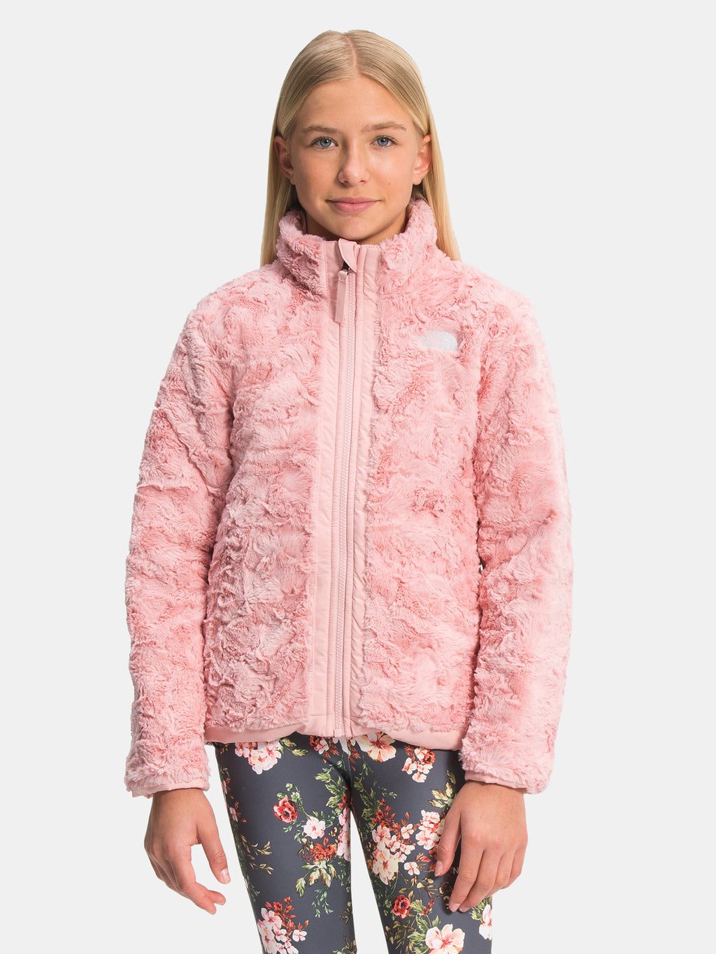 The North Face Girls’ Reversible Mossbud Swirl Jacket - Saint Bernard
