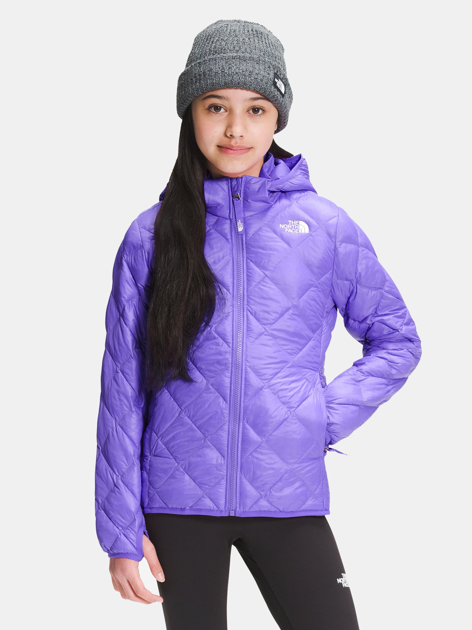 The North Face Girls’ ThermoBall Eco Hoodie - Saint Bernard