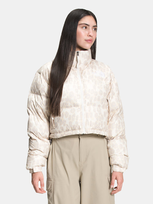 The North Face Women’s Printed Nuptse Short Jacket