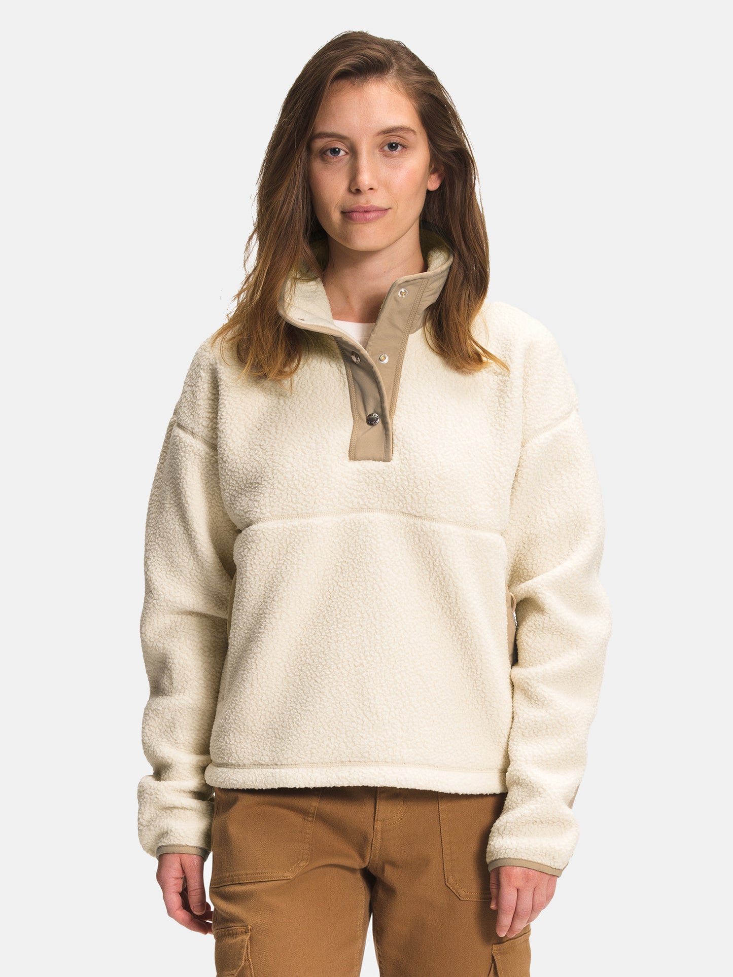 The North Face Women’s Cragmont Fleece 1/4 Snap - Saint Bernard