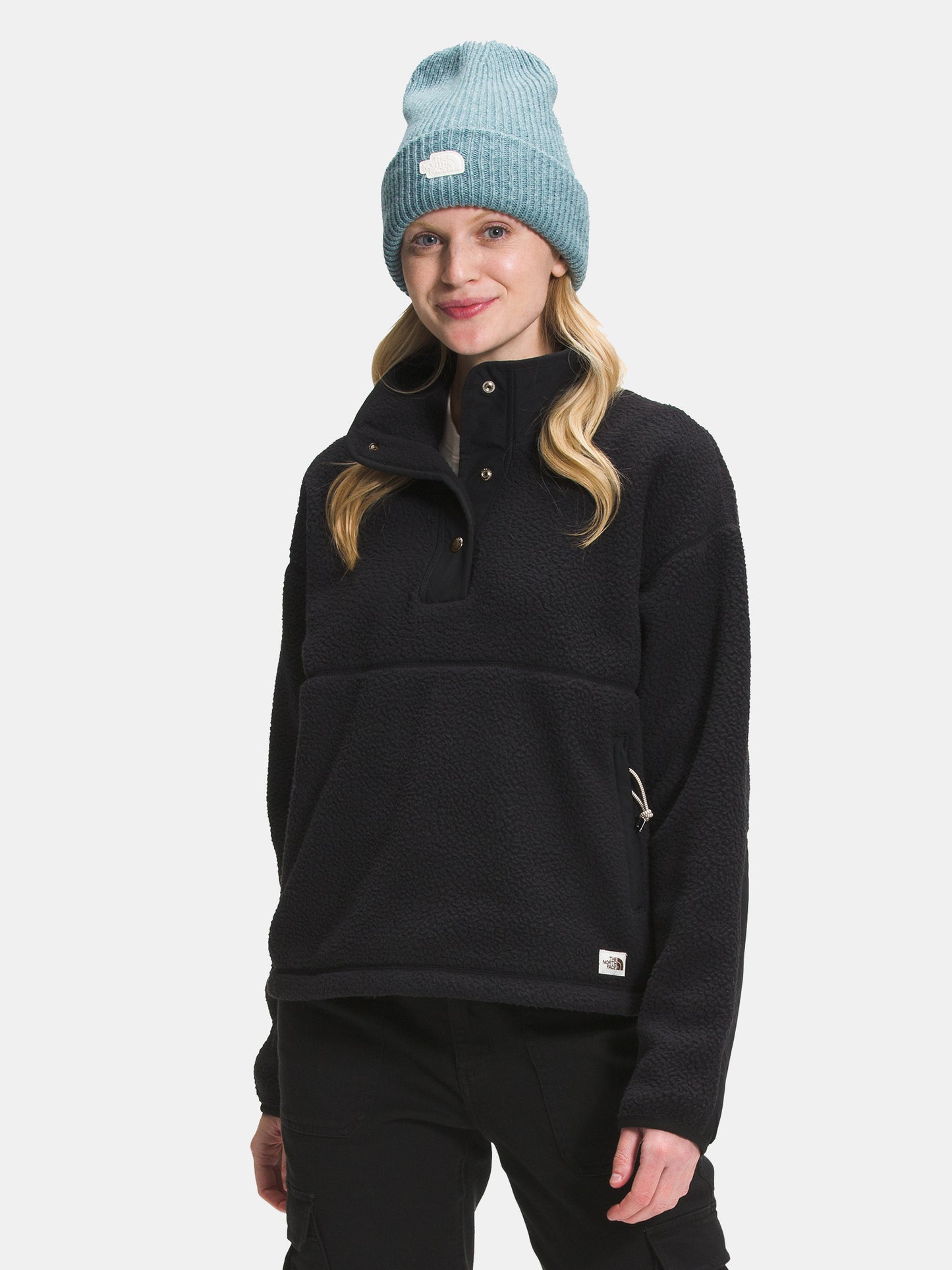The North Face Women’s Cragmont Fleece 1/4 Snap - Saint Bernard