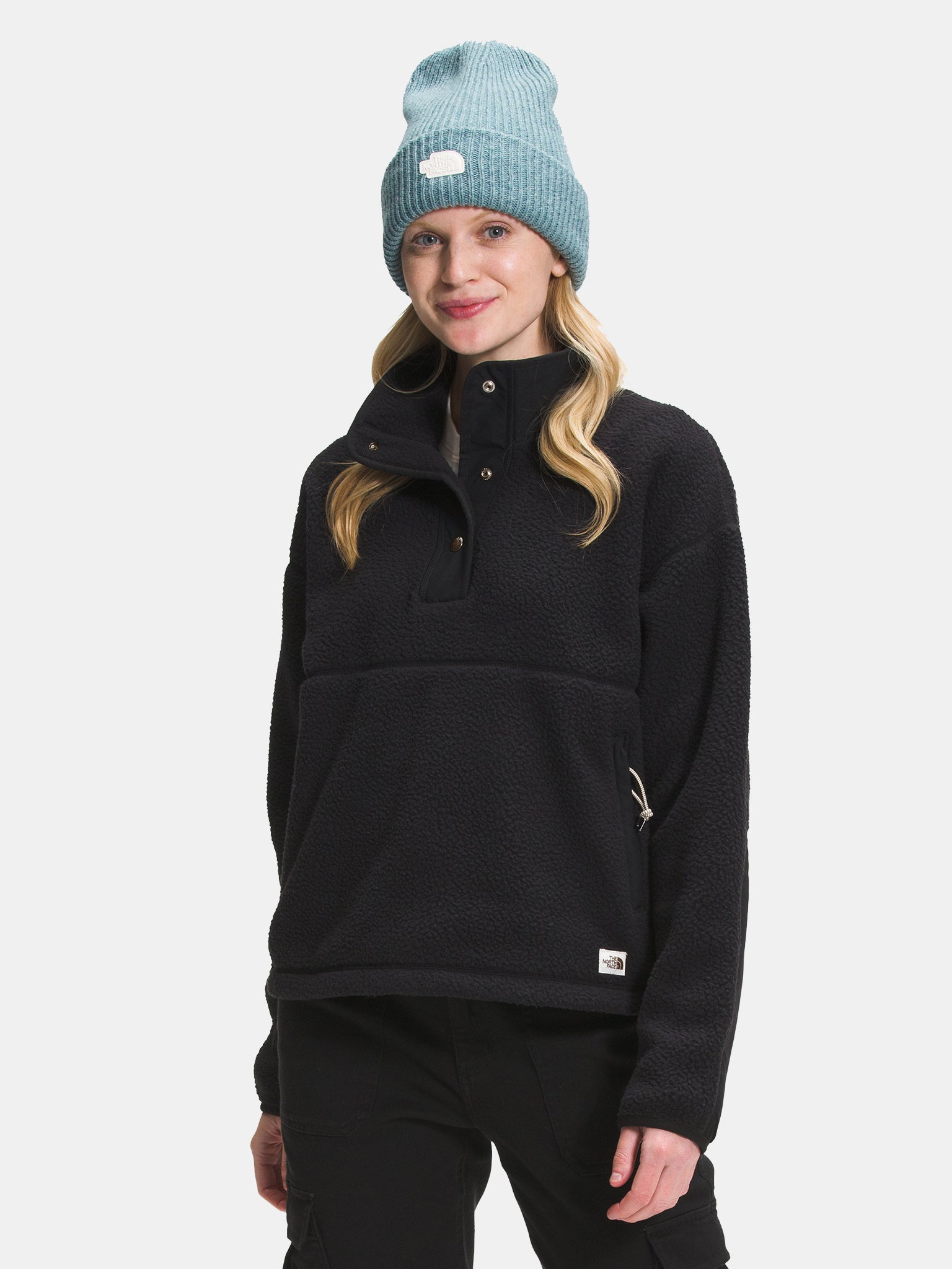 The North Face Women’s Cragmont Fleece 1/4 Snap - Saint Bernard