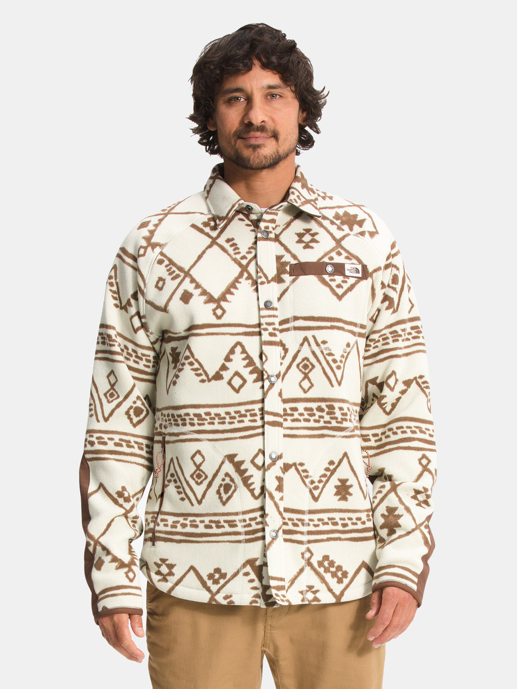 The North Face Men’s Printed Gordon Lyons Shacket - Saint Bernard