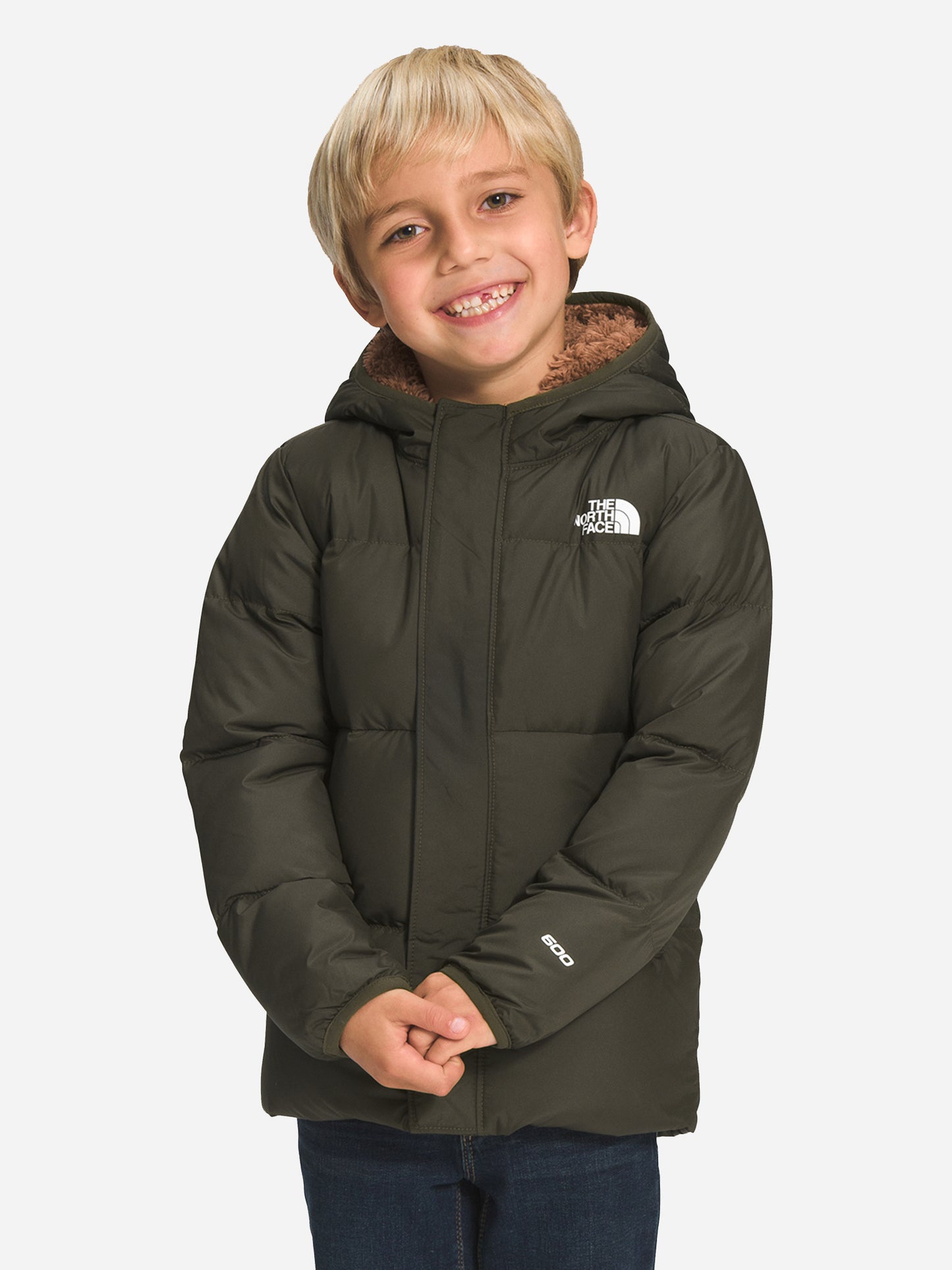 The North Face Kids' North Down Hooded Jacket - Saint Bernard