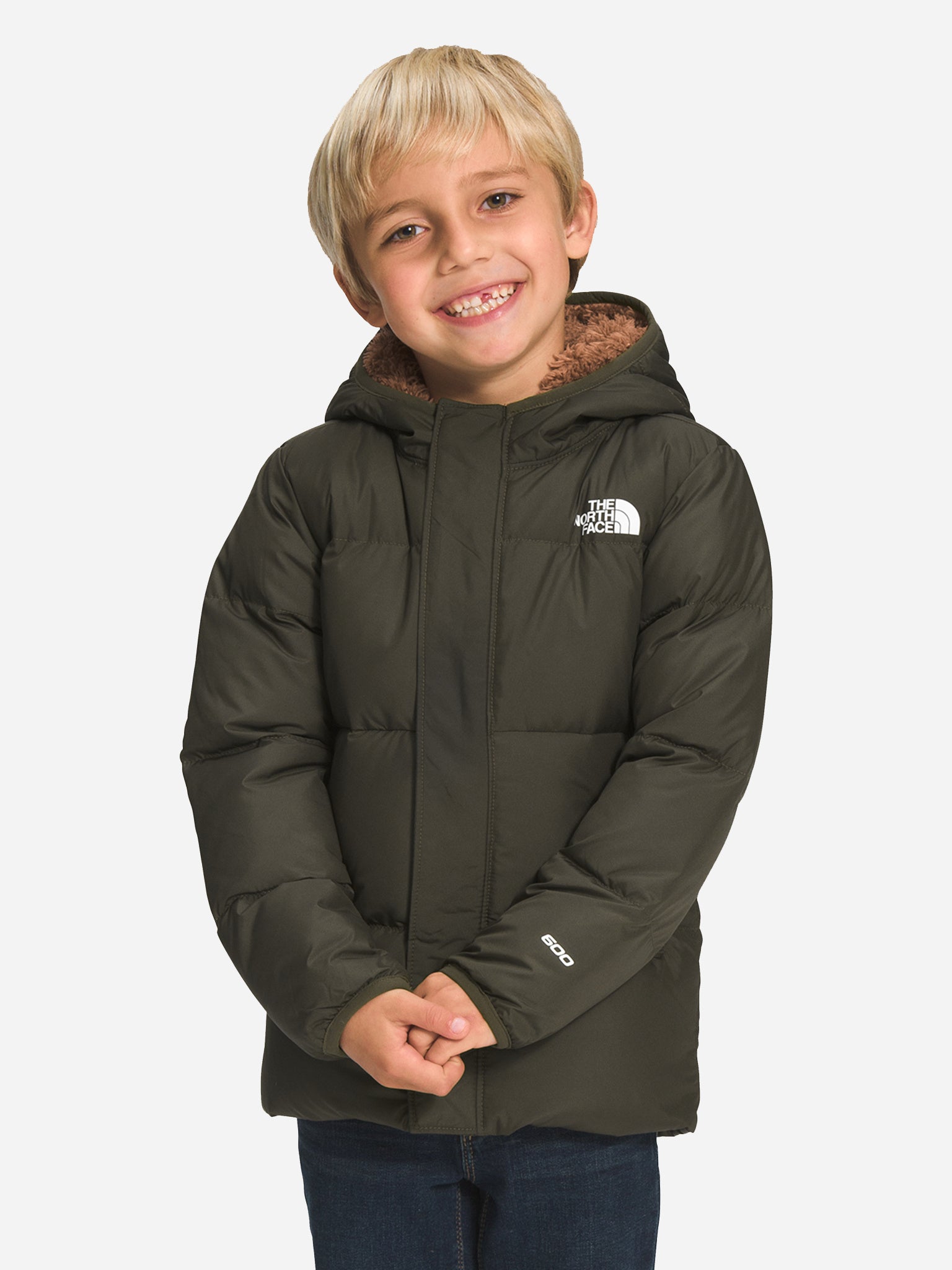 The North Face Kids' North Down Hooded Jacket - Saint Bernard