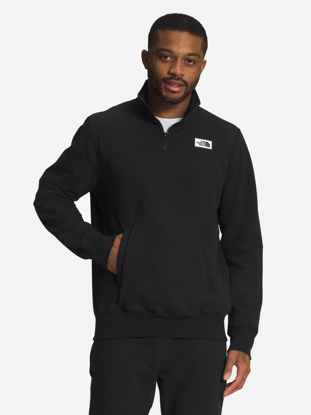 The North Face Men's Heritage Patch 1/4 Zip - Saint Bernard