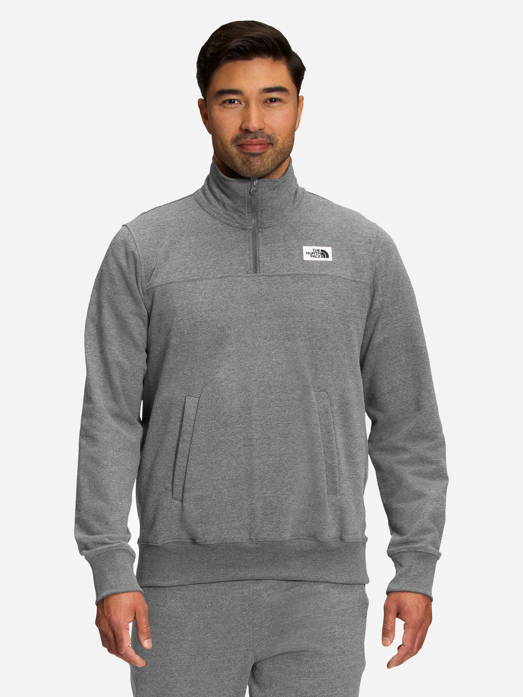 The North Face Men's Heritage Patch 1/4 Zip - Saint Bernard
