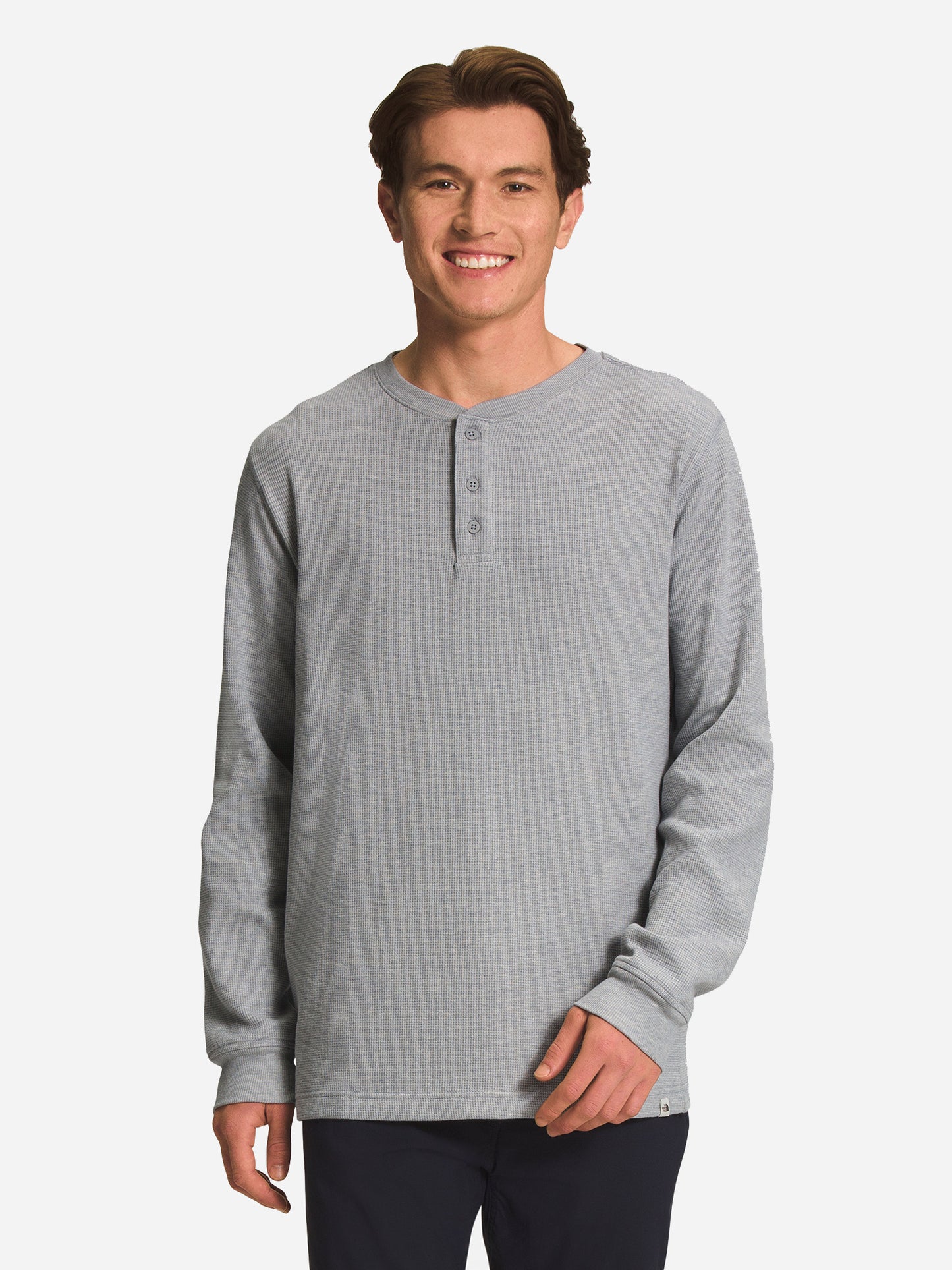 The North Face Men’s Waffle Long-Sleeve Henley - Saint Bernard