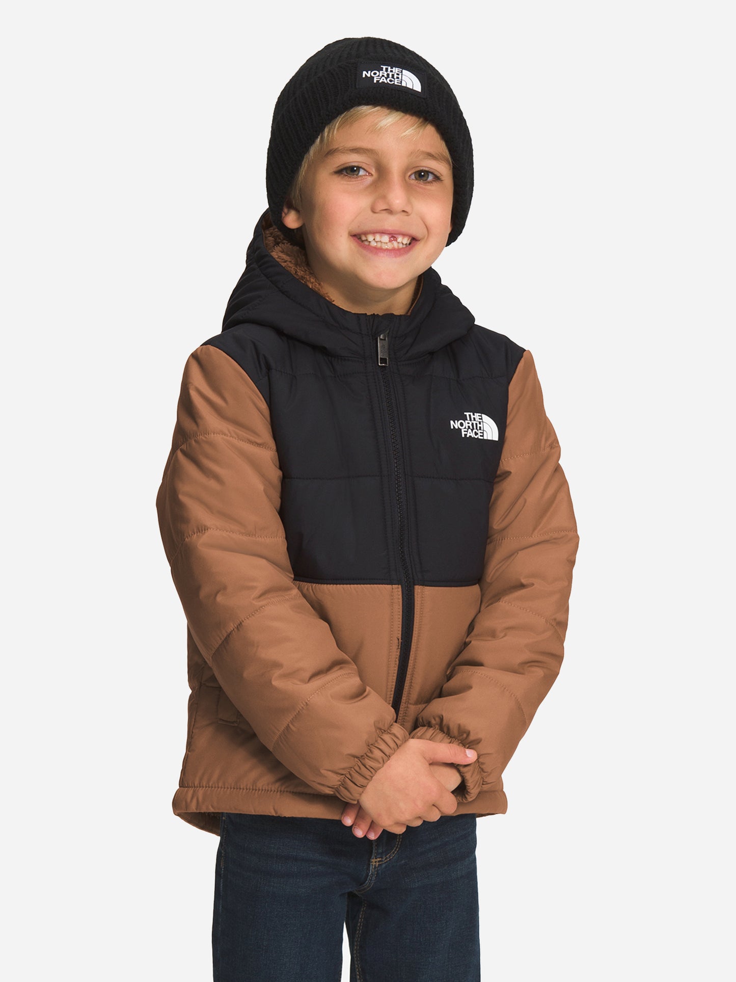 The North Face Kids’ Reversible Mount Chimbo Full-Zip Hooded Jacket