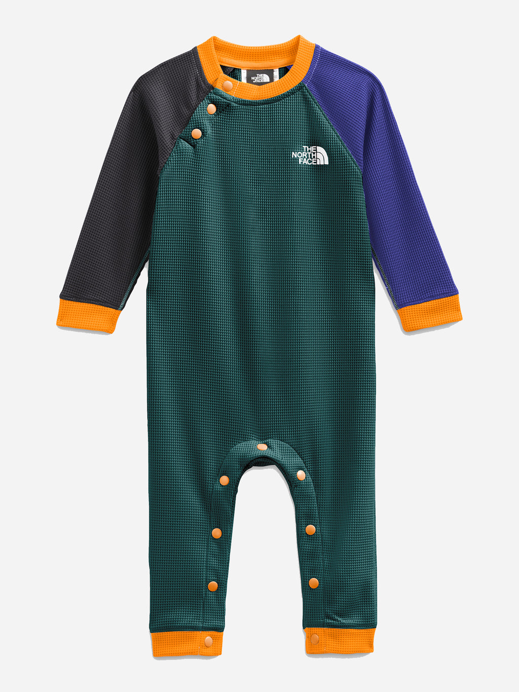 The North Face Baby Waffle Base Layer One-Piece - Saint Bernard