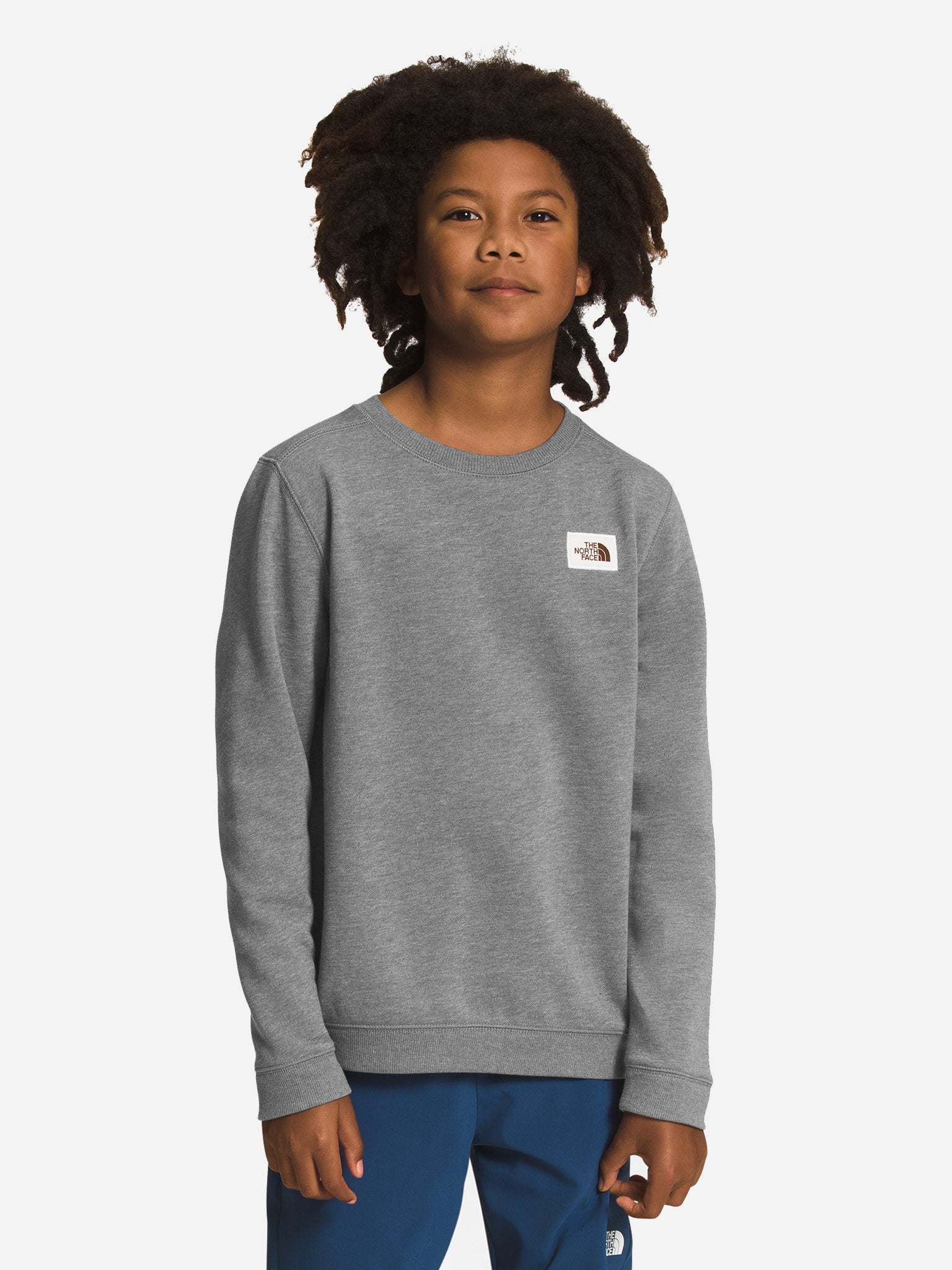 The North Face Teen Boys' Heritage Patch Crew - Saint Bernard