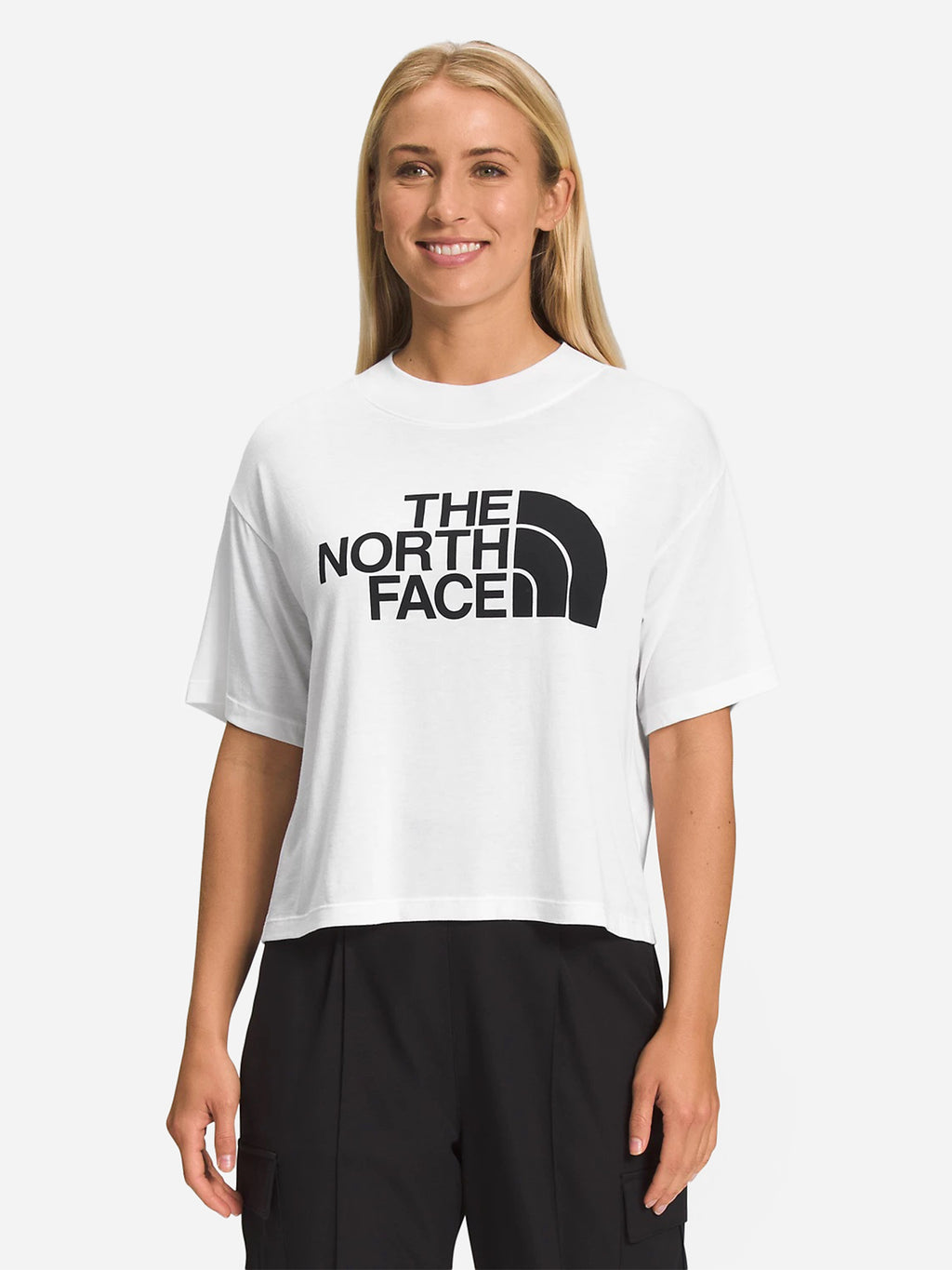 The North Face Women's Half Dome Crop Tee - Saint Bernard