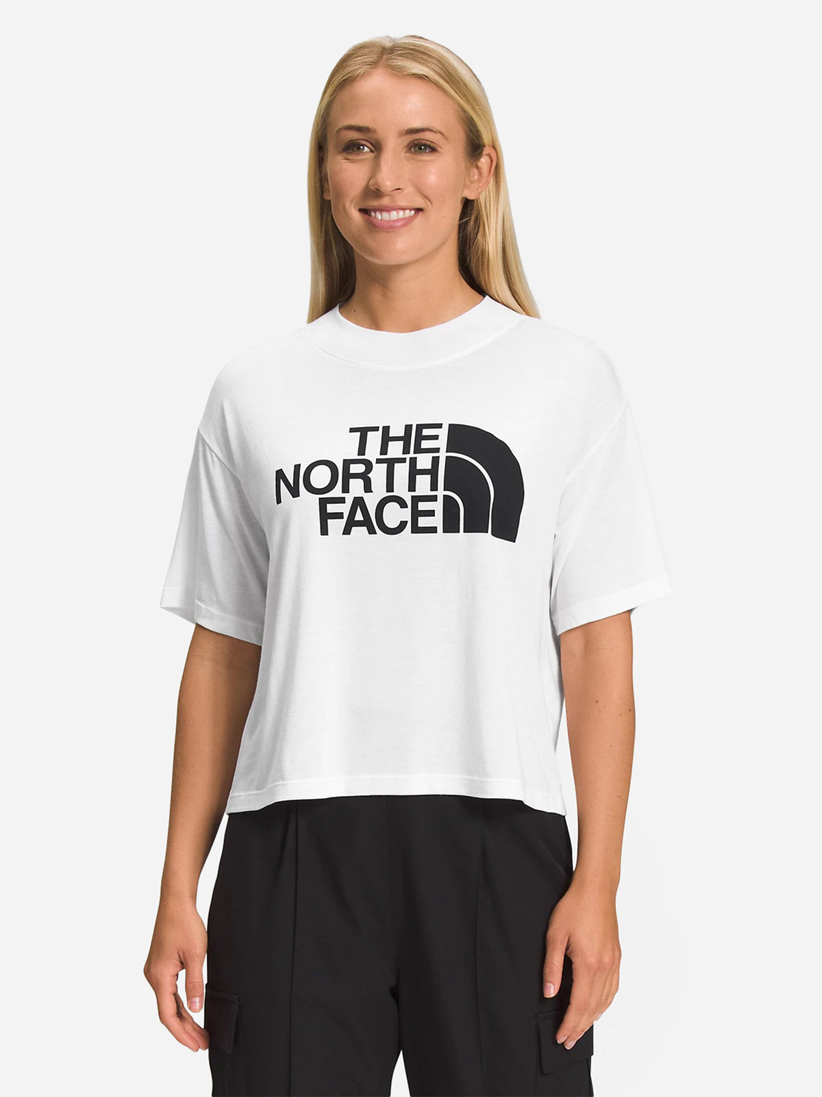 The North Face Women's Half Dome Crop Tee - Saint Bernard