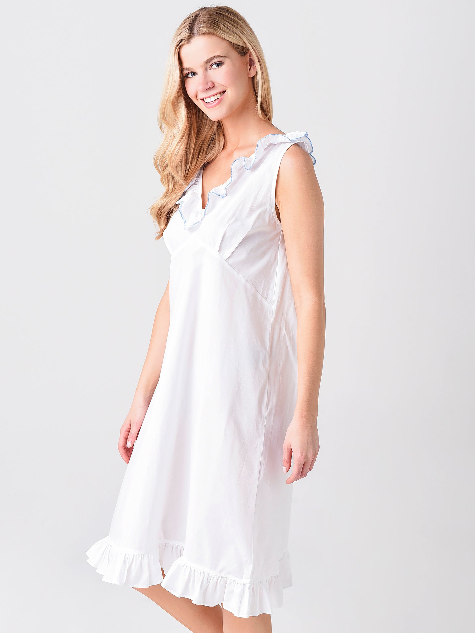 Lenora Women's Josie Ruffle Nightgown –