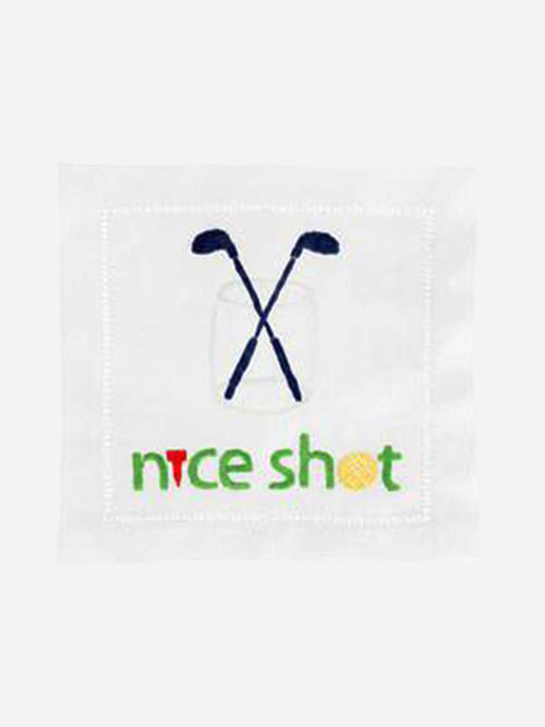August Morgan Nice Shot Cocktail Napkin Set