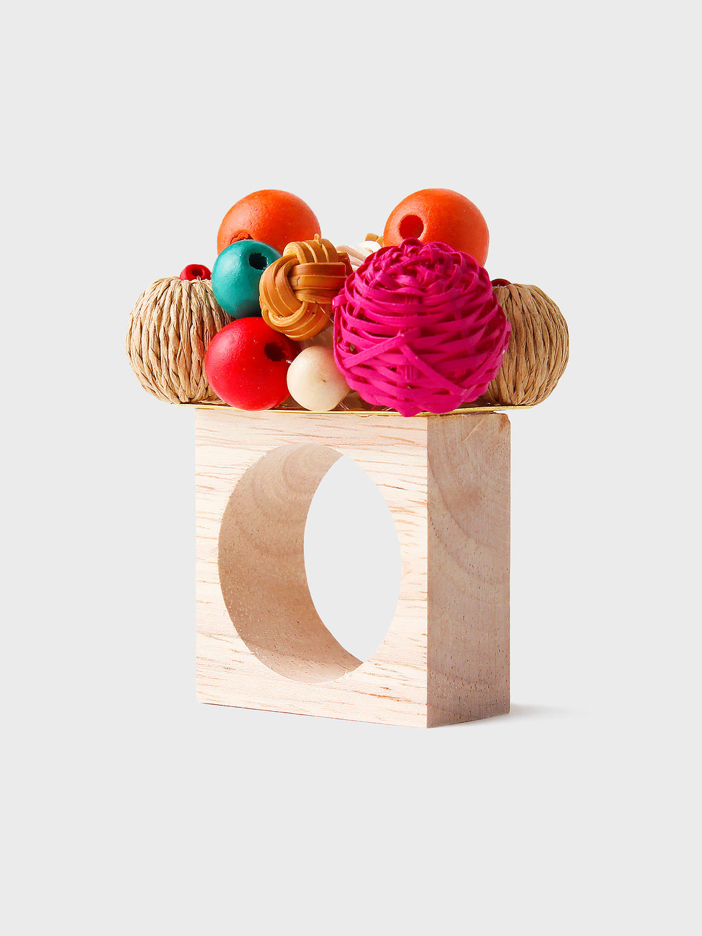 Kim Seybert Java Napkin Ring - Saint Bernard