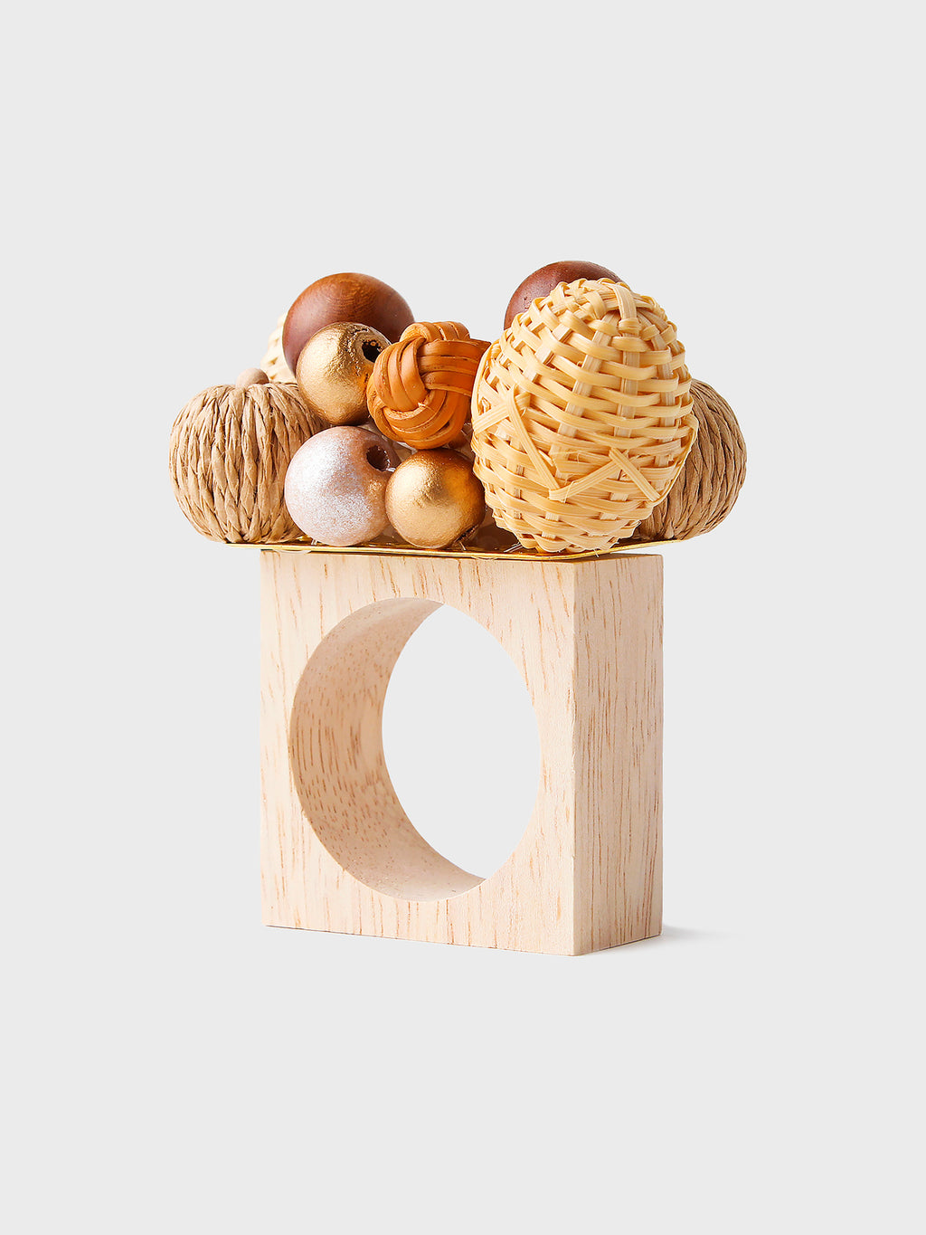 Kim Seybert Java Napkin Ring - Saint Bernard