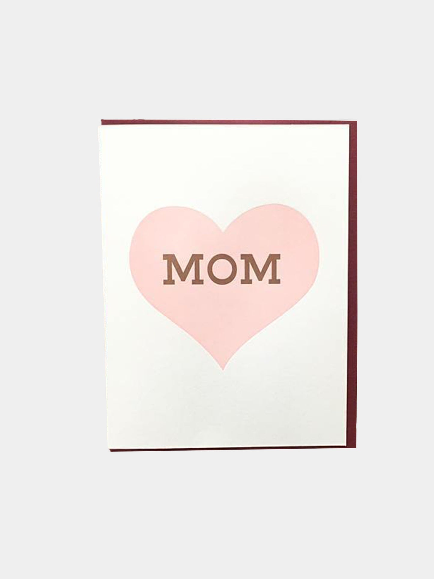 Noteworthy Heart Mom Greeting Card - Saint Bernard