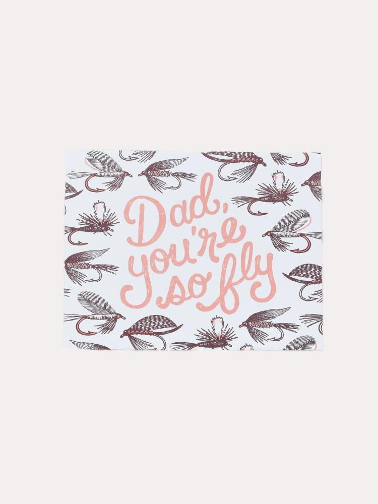 Noteworthy Dad Fly Card - Saint Bernard