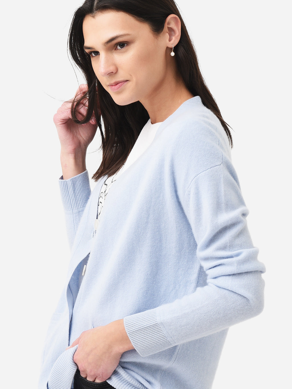 Naadam Cashmere Women's Boyfriend Cardigan - Saint Bernard