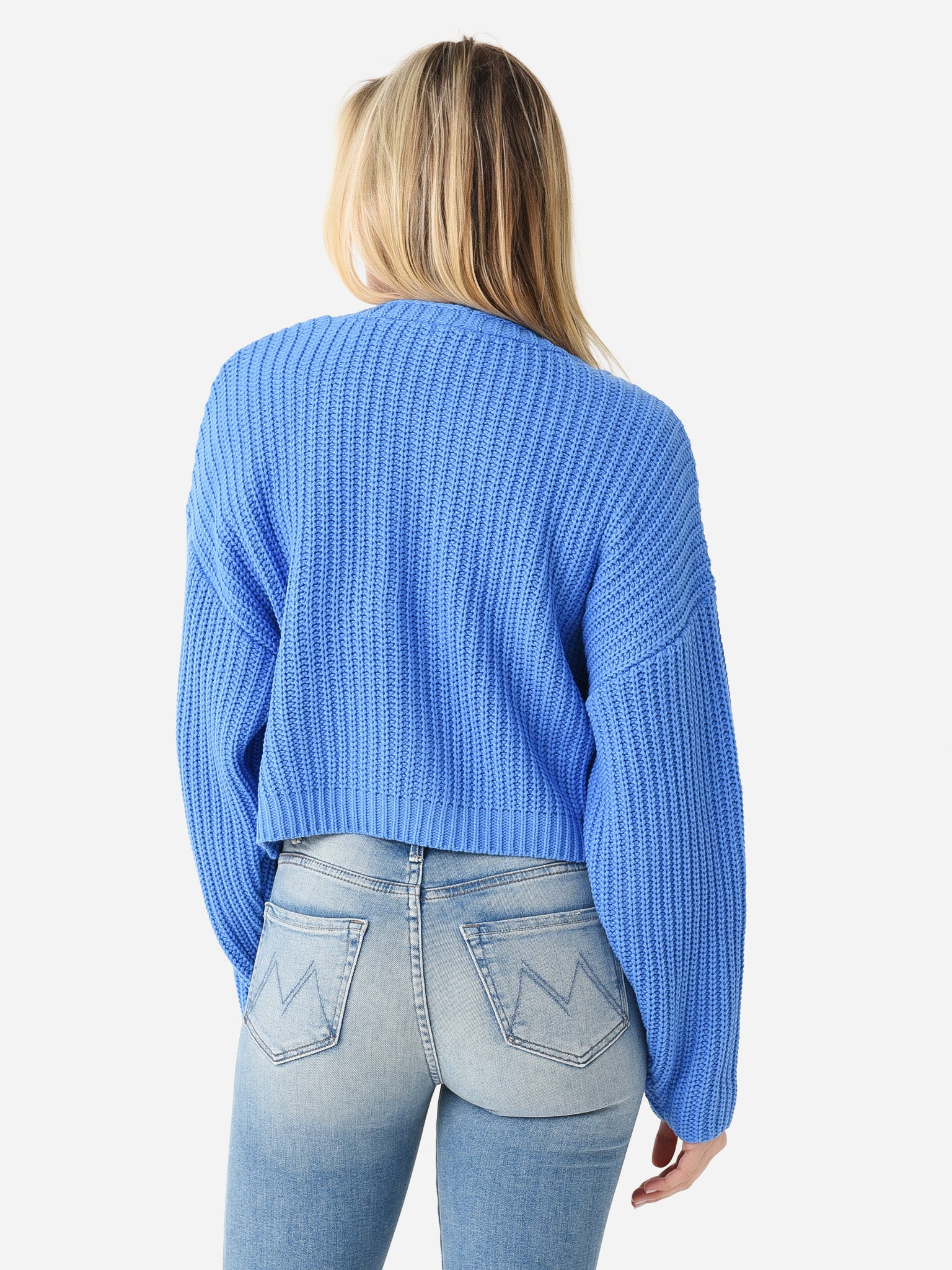 Blue⭐︎25SS GABRIELACOLLGARMENTS 525 America Women's The Harper Cardigan | $119.00 | Saint Bernard