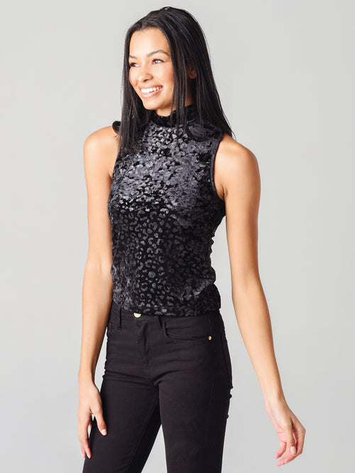 525 Women's Mock Neck Tank Top