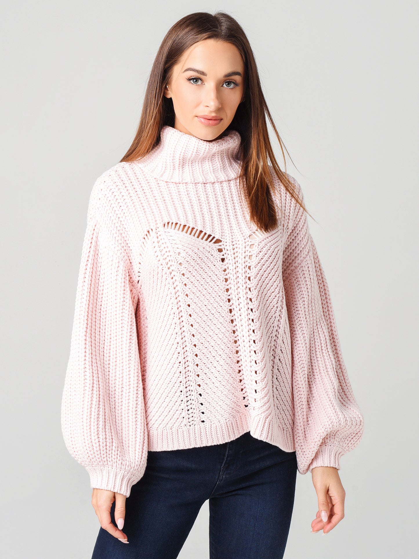 525 Women's Faux Corset Oversized Pullover