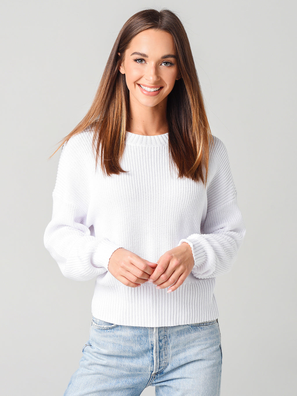 525 Women's Riley Relaxed Pullover Sweater - Saint Bernard