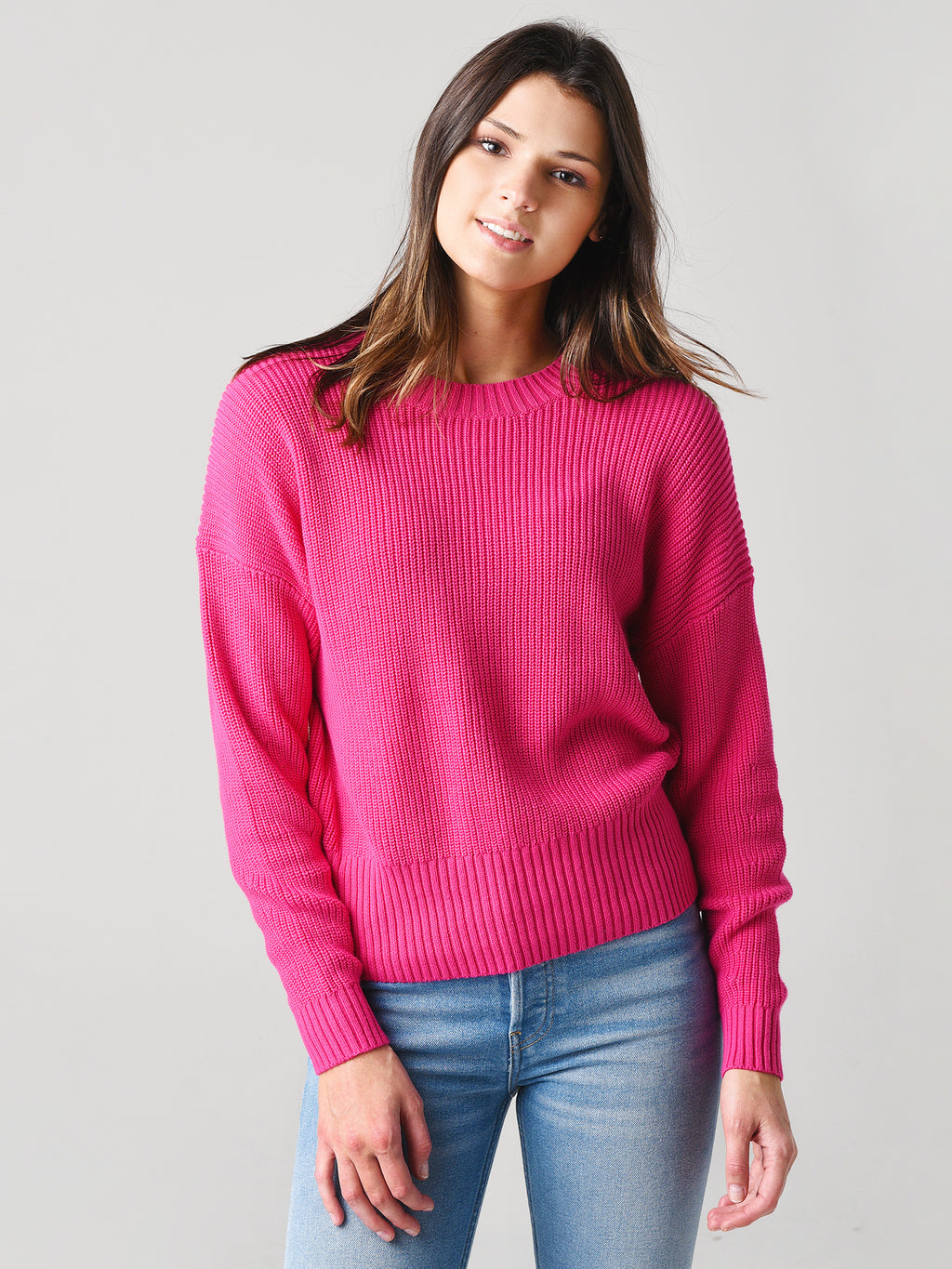 525 Women's Riley Relaxed Pullover Sweater - Saint Bernard