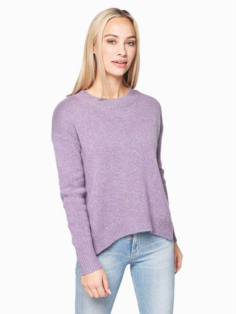One Grey Day Women’s Lyle Cashmere Pullover - Saint Bernard