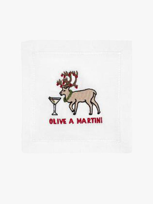 August Morgan Olive A Martini Set of 4