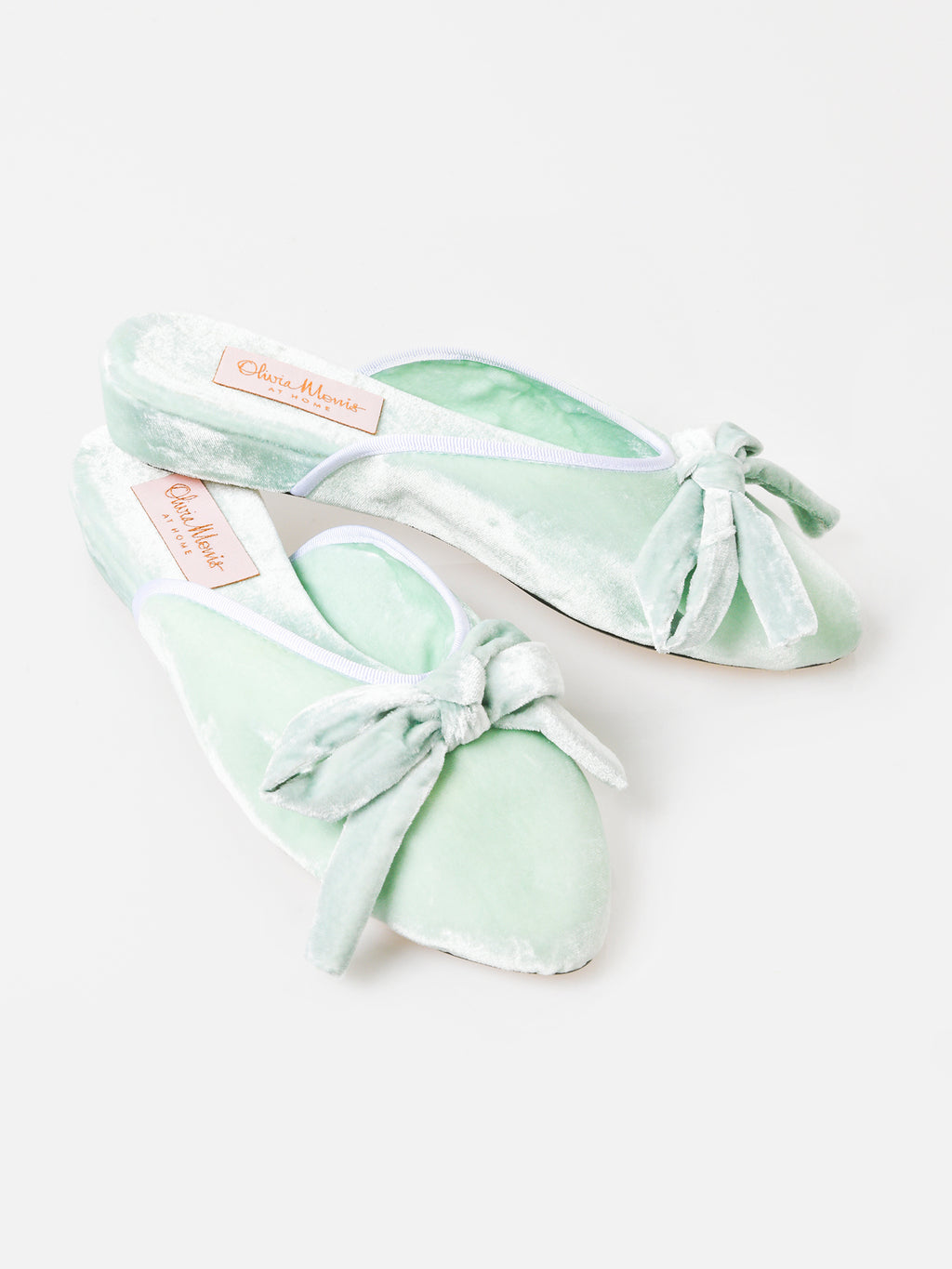 Olivia Morris Women's Daphne Bow Slipper - Saint Bernard