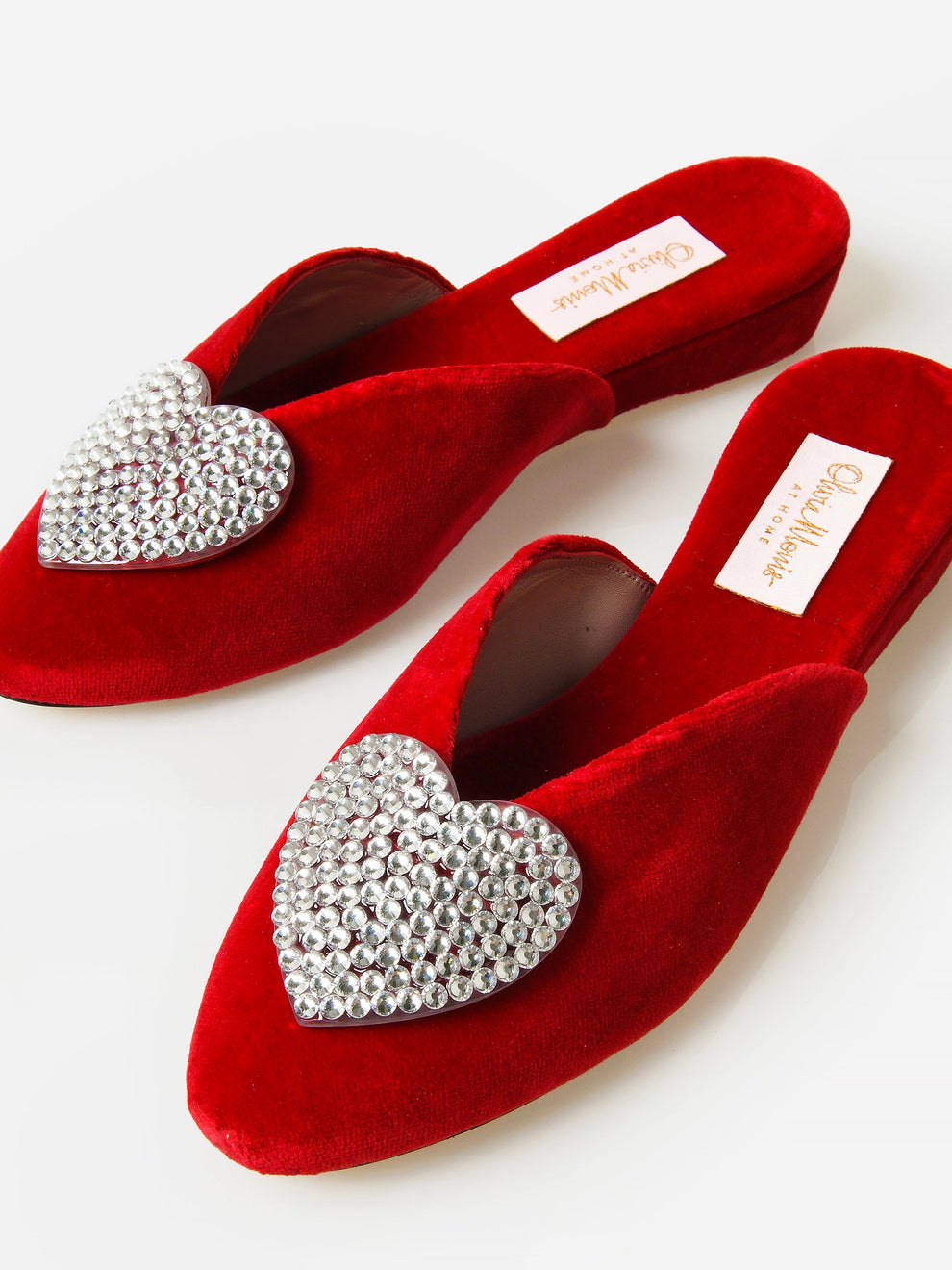 Saint Morris Leather Slippers