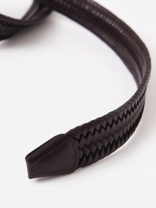 Andersons Men's Woven Leather Belt