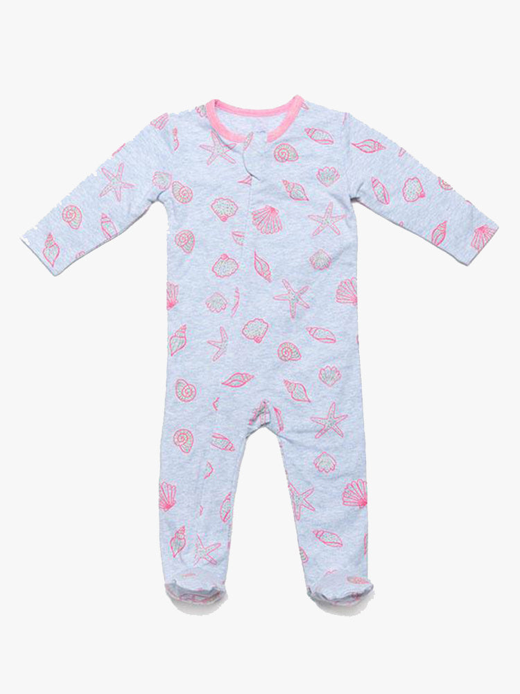 Egg Little Kids' Classic Zipper Footie - Saint Bernard