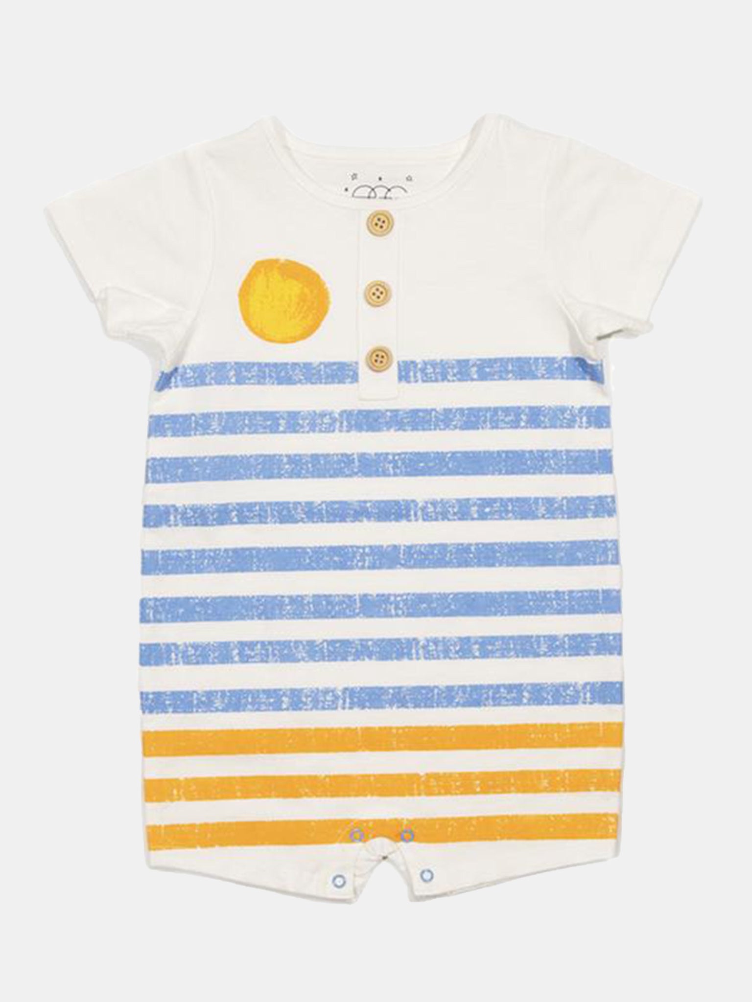 Egg Little Boys' Ollie Romper - Saint Bernard