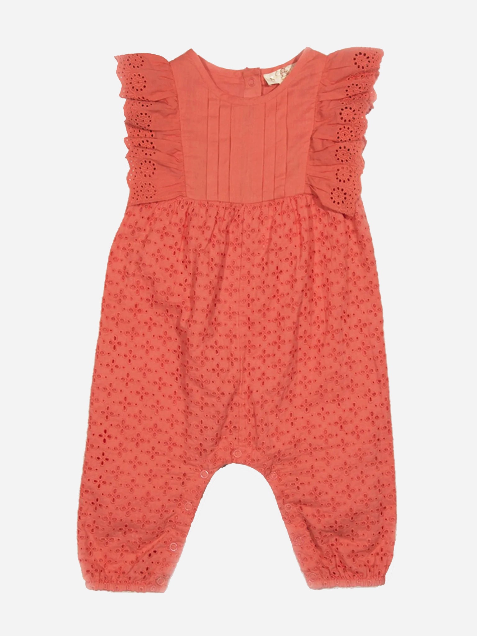 Egg Little Girls' Dori Romper - Saint Bernard
