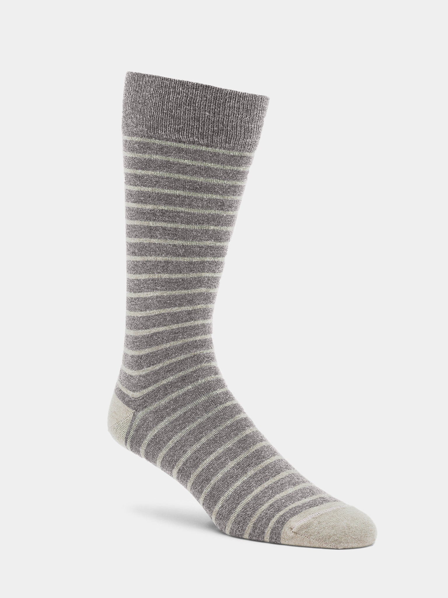 Peter Millar Crown Men's Nautical Stripe Sock - Saint Bernard
