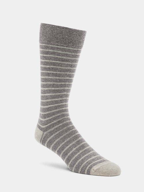Peter Millar Crown Men's Nautical Stripe Sock