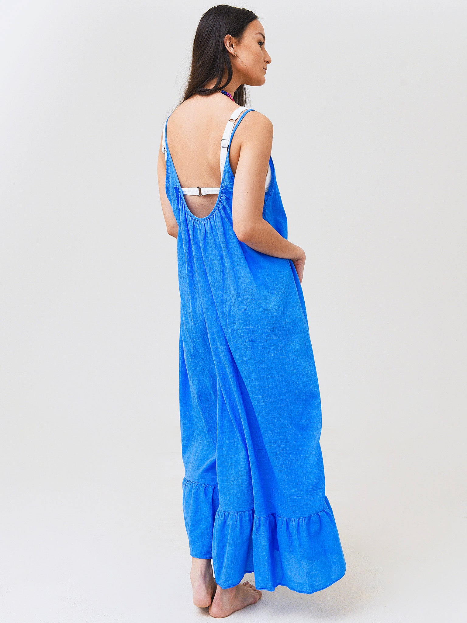 9seed paloma ruffle maxi dress 9seed- Paloma Ruffle Maxi SorellaLLC