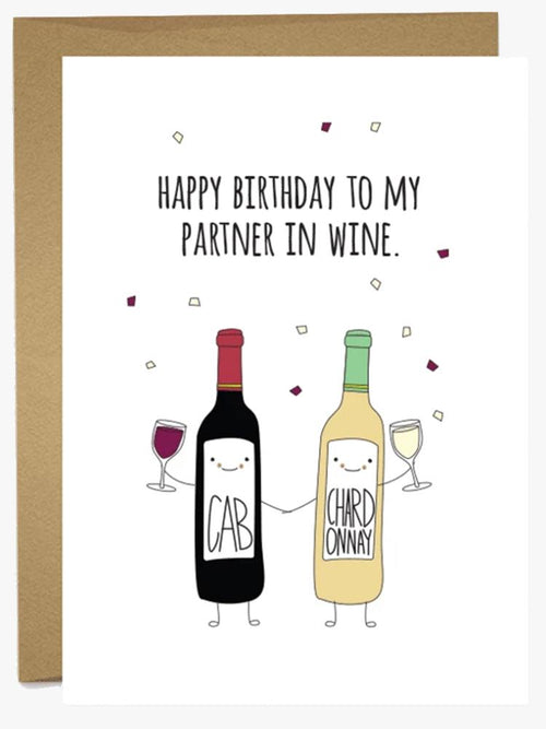 Humdrum Paper Partner in Wine - Saint Bernard