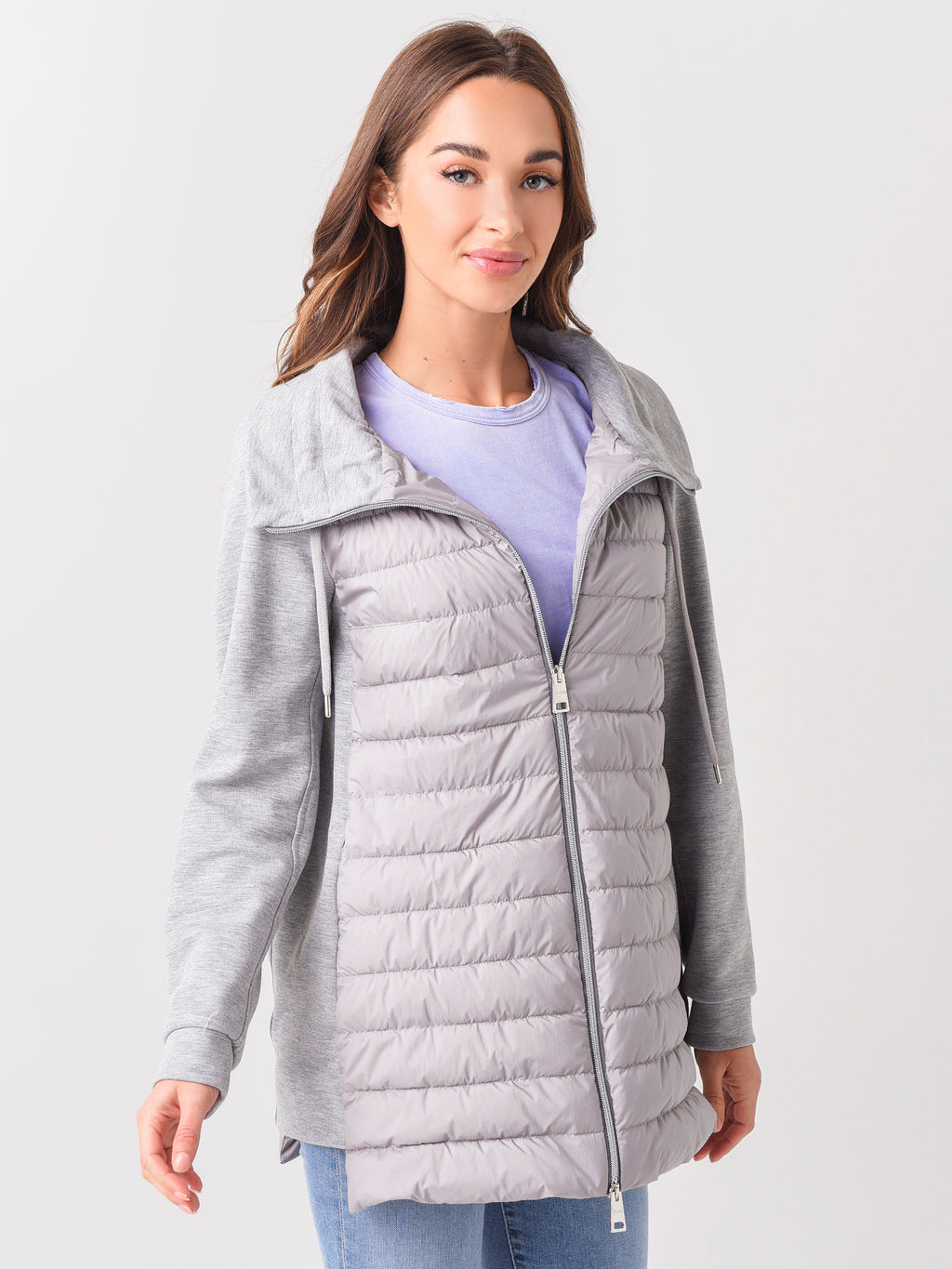 Herno Women's Woven Half Coat - Saint Bernard