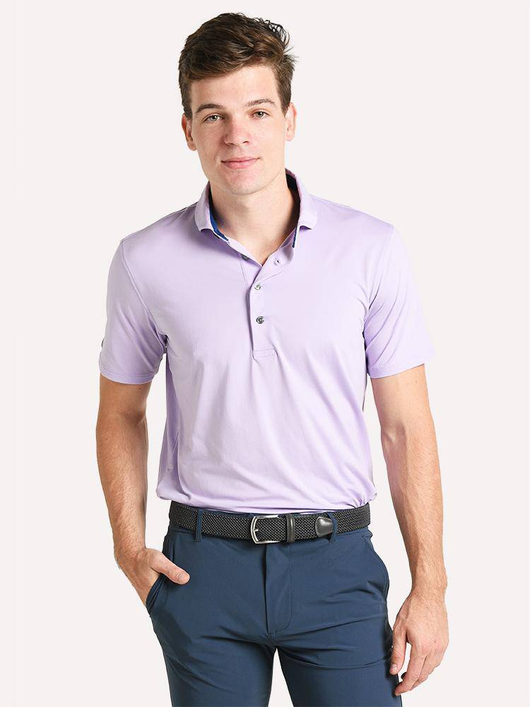 グレイソン CAYUSE POLO スプレッドカラー ポロシャツ Mens Cayuse Short Sleeve Polo - Performance Knit Polo with
